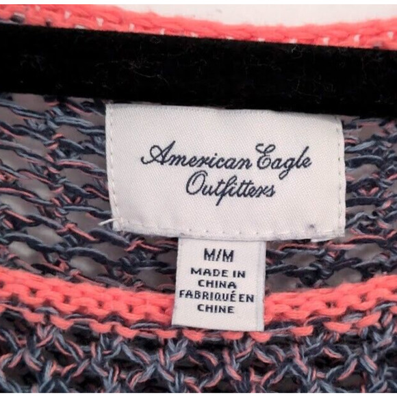 American Eagle Womens M Knit Top Minimalist Layering Piece Soft Grunge Coastal - Picture 9 of 9